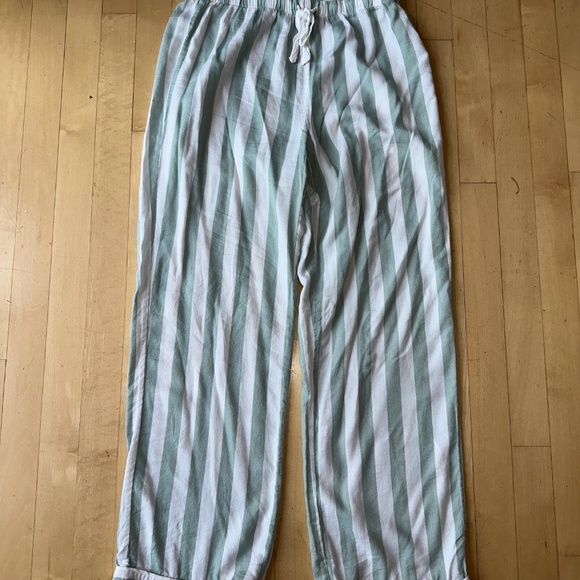 Rails Clara sage stripe pajama set, XS, GD1227 - Picture 3 of 7